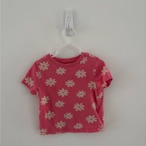 Old Navy Pink Daisy Kids Tee